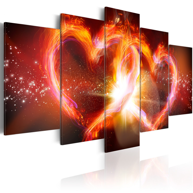 Canvas Art Print The fire of love 56267 additionalImage 2