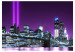 Photo Wallpaper New York in Purple - Manhattan and Architecture with the Brooklyn Bridge 61567 additionalThumb 1