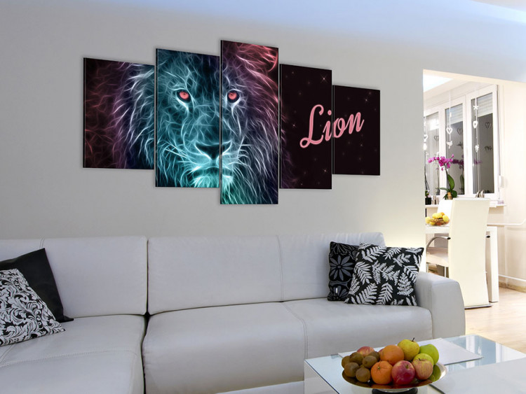 Canvas Neon king 61767 additionalImage 3