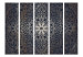 Folding Screen Iron Flowers II - oriental mandala with ornaments in a dark style 95467 additionalThumb 3