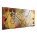 Canvas Warm Thoughts - Abstraction of Hand-Painted Geometric Figures 98167 additionalThumb 2