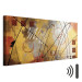 Canvas Warm Thoughts - Abstraction of Hand-Painted Geometric Figures 98167 additionalThumb 8