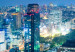 Canvas Tokyo: City of Skyscrapers (1-piece) - City Architecture After Dark 98567 additionalThumb 5
