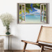 Canvas Print Window: Sea View 105177 additionalThumb 3