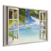 Canvas Print Window: Sea View 105177 additionalThumb 2