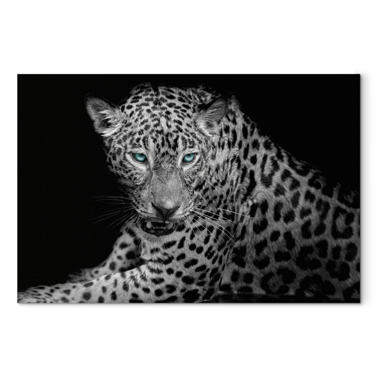 Canvas Leopard Portrait (1 Part) Wide 108177
