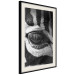 Poster Close-up of a zebra's eye - black and white composition with animal motif 114877 additionalThumb 4