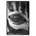 Poster Close-up of a zebra's eye - black and white composition with animal motif 114877 additionalThumb 18