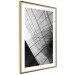 Poster Glass Skyscraper - black and white composition with modern architecture 116677 additionalThumb 8