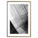 Poster Glass Skyscraper - black and white composition with modern architecture 116677 additionalThumb 16