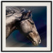 Poster Dappled Majesty - composition with a portrait of a brown horse on a black background 121977 additionalThumb 18