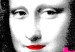 Canvas Woman in Pop Art (1-part) - Modernist Portrait of Mona Lisa 122377 additionalThumb 5