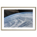 Wall Poster Restless Clouds - planet Earth landscape against backdrop of clouds and space 123177 additionalThumb 14