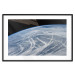 Wall Poster Restless Clouds - planet Earth landscape against backdrop of clouds and space 123177 additionalThumb 15