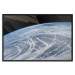 Wall Poster Restless Clouds - planet Earth landscape against backdrop of clouds and space 123177 additionalThumb 18