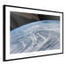 Wall Poster Restless Clouds - planet Earth landscape against backdrop of clouds and space 123177 additionalThumb 11