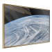 Wall Poster Restless Clouds - planet Earth landscape against backdrop of clouds and space 123177 additionalThumb 12
