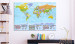 Large canvas print World: Colourful Map [Large Format] 125477 additionalThumb 5