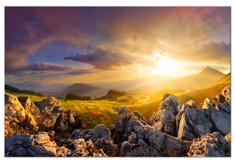 Large canvas print Summer in the Mountains [Large Format] 128577