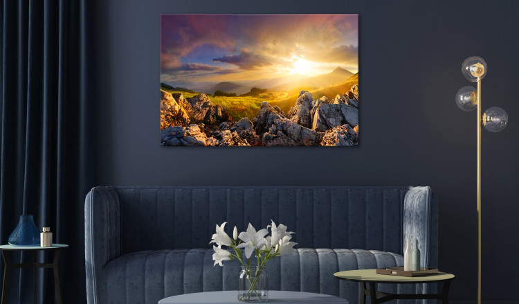 Large canvas print Summer in the Mountains [Large Format] 128577 additionalImage 5