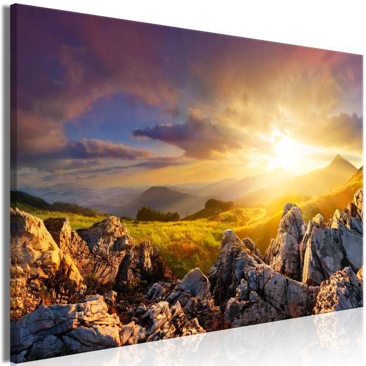 Large canvas print Summer in the Mountains [Large Format] 128577 additionalImage 2
