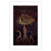 Wall Poster Golden Submarine - maritime abstraction with the ocean and an octopus 129377 additionalThumb 19