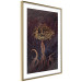 Wall Poster Golden Submarine - maritime abstraction with the ocean and an octopus 129377 additionalThumb 9
