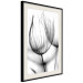 Wall Poster Dandelion in the Wind - black dandelion flower on a contrasting background 129777 additionalThumb 2