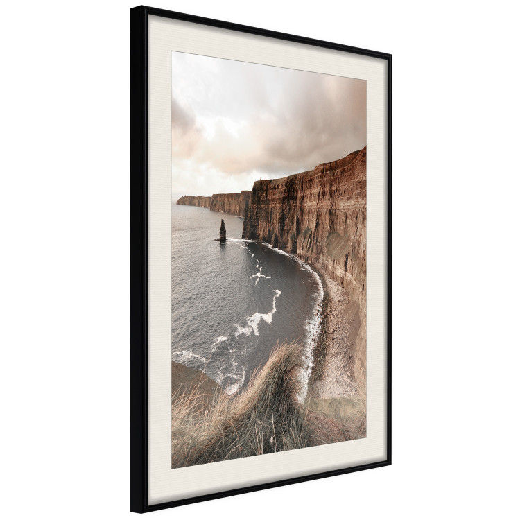 Wall Poster Solitary Cliffs - seascape with large cliffs against a clear sky 130277 additionalImage 2