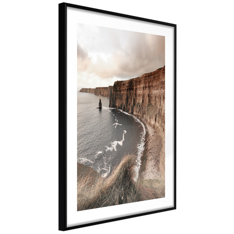 Wall Poster Solitary Cliffs - seascape with large cliffs against a clear sky 130277 additionalImage 8