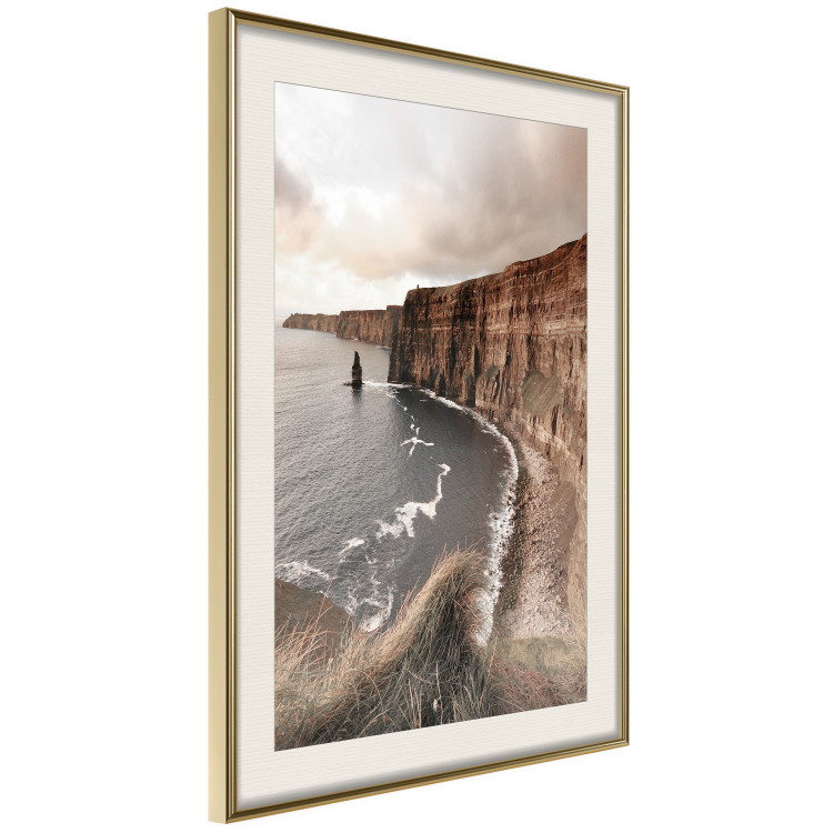Wall Poster Solitary Cliffs - seascape with large cliffs against a clear sky 130277 additionalImage 3
