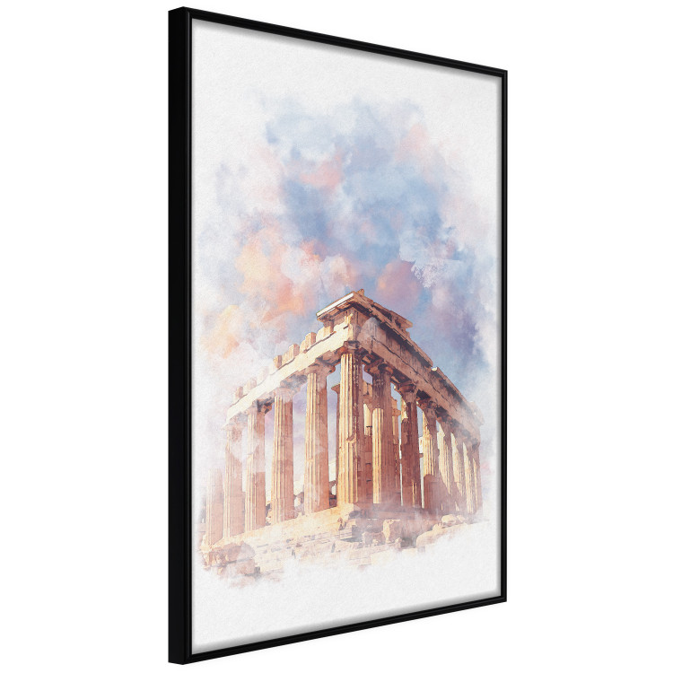 Poster Painted Parthenon - historic building in Athens in watercolor motif 131777 additionalImage 13