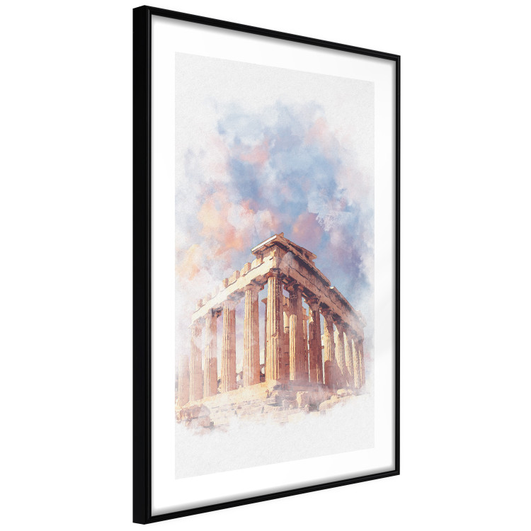 Poster Painted Parthenon - historic building in Athens in watercolor motif 131777 additionalImage 8