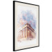 Poster Painted Parthenon - historic building in Athens in watercolor motif 131777 additionalThumb 2