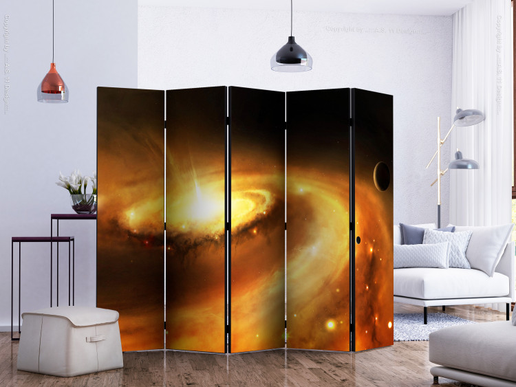 Room Divider Screen Galactic Center of the Milky Way II - abstract cosmic planets 133977 additionalImage 2
