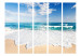 Room Divider By the Seashore II - seascape against a sky with clouds 134077 additionalThumb 3