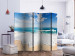 Room Divider By the Seashore II - seascape against a sky with clouds 134077 additionalThumb 2