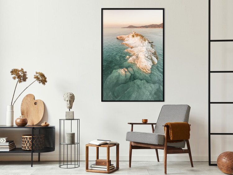 Wall Poster Scoglietto - rocks and sea against the majestic landscape of Italy 135877 additionalImage 15