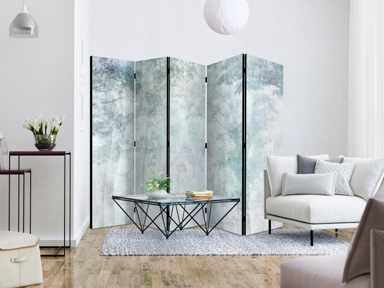 Room Divider Screen Forest Serenity - Third Variant II (5-piece) - Landscape of trees 136177 additionalImage 2