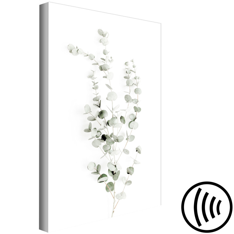 Canvas Print Eucalyptus Caesia (1-piece) Vertical - landscape of plants in boho style 137477 additionalImage 6