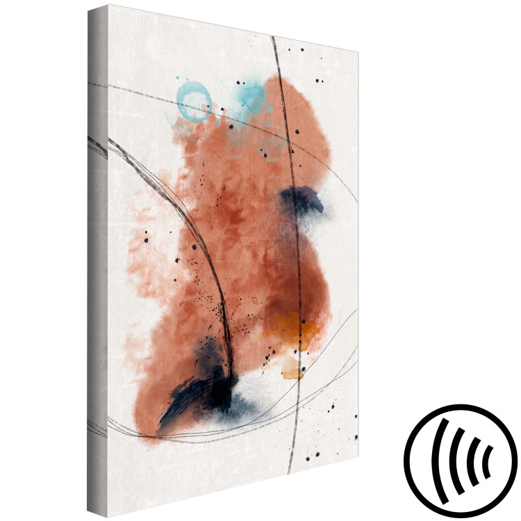 Canvas Print Future's Secret (1-piece) Vertical - artistic abstraction 137677 additionalImage 6