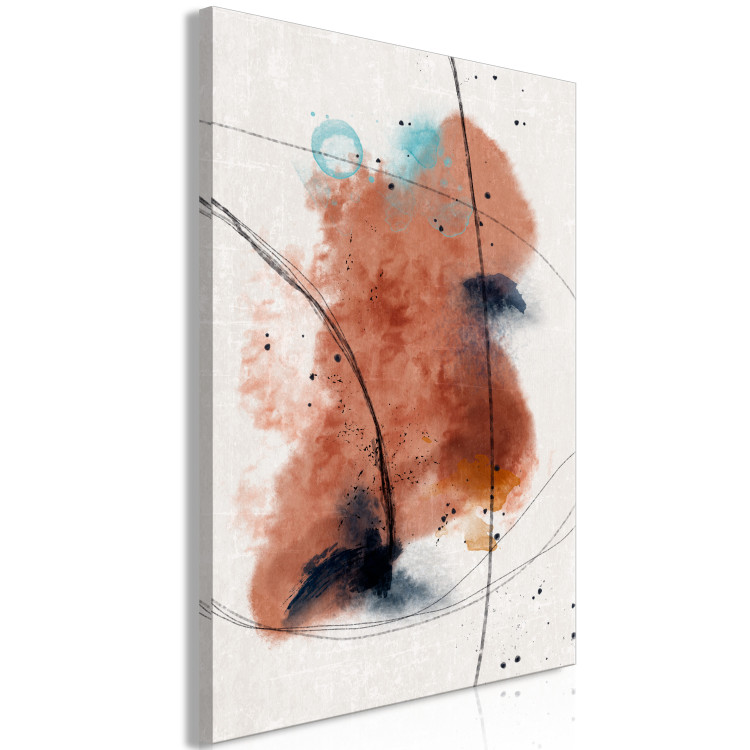 Canvas Print Future's Secret (1-piece) Vertical - artistic abstraction 137677 additionalImage 2