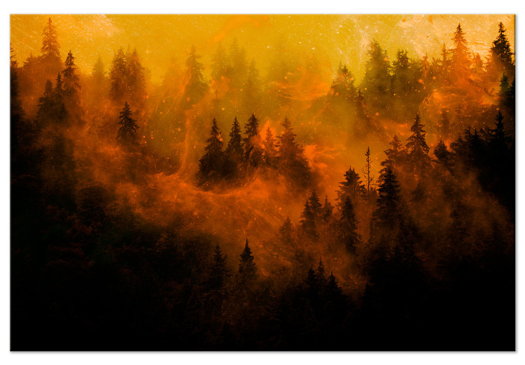 Canvas Magical Mist (1-piece) - first variant - fiery landscape 142977