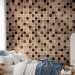 Wall Mural Ornamental mosaic - brown bathroom tiles in abstract patterns 144677 additionalThumb 2