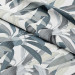 Decorative Curtain Leaf composition - theme in green and grey tones 147277 additionalThumb 8