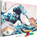 Paint by Number Kit The Great Wave off Kanagawa - The Rough Sea Through the Eyes of Katsushiki 150377