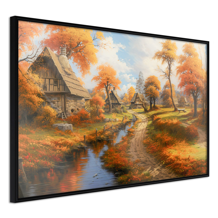Wall Poster A Small Medieval Town - A Picture of the Autumn Polish Countryside 151577 additionalImage 17