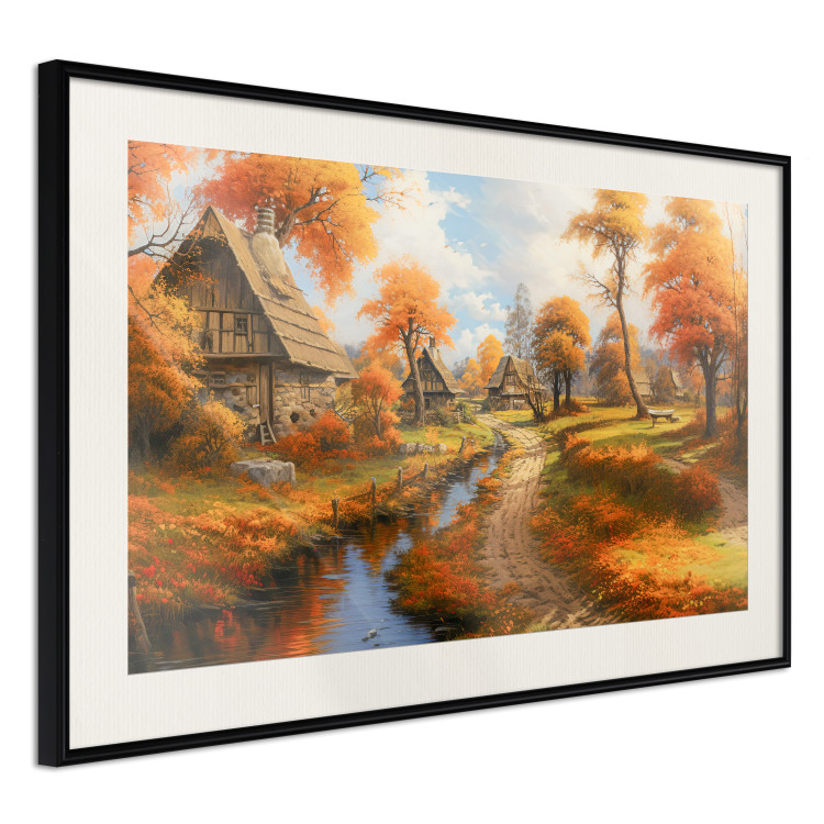Wall Poster A Small Medieval Town - A Picture of the Autumn Polish Countryside 151577 additionalImage 22