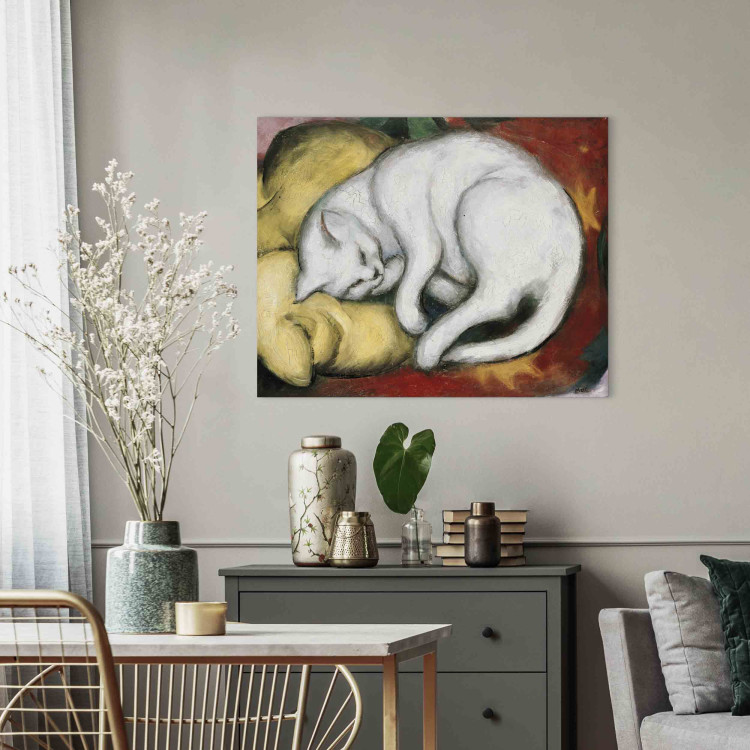Reproduction Painting The white cat 154977 additionalImage 5