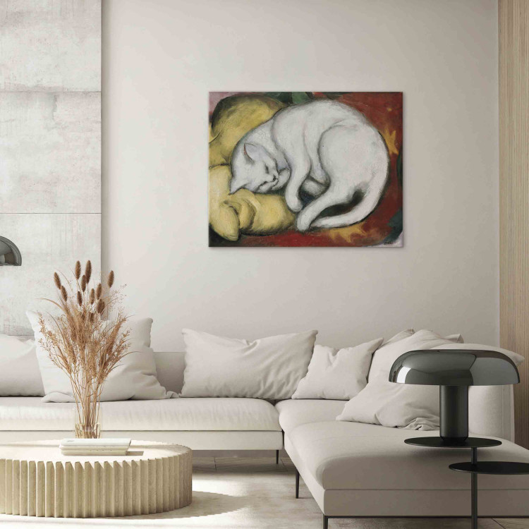 Reproduction Painting The white cat 154977 additionalImage 3